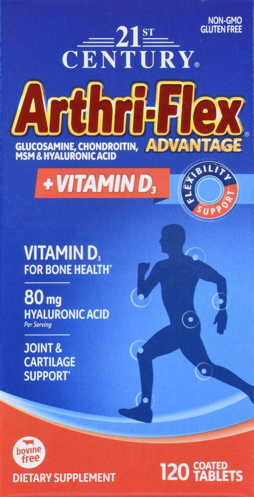 21st Century Arthri-Flex Advantage + Vitamin D3 Coated Tablets