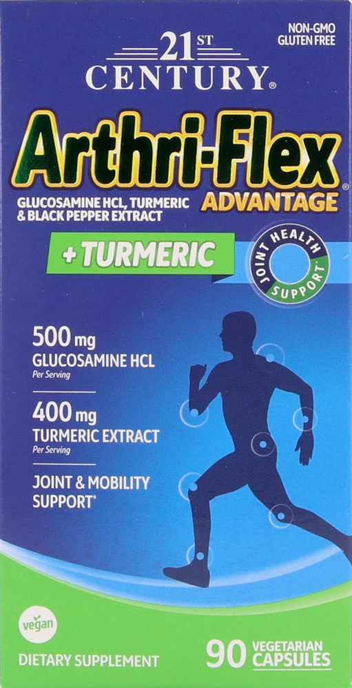 21st Century Arthri-Flex Advantage + Turmeric Vegetarian Capsules