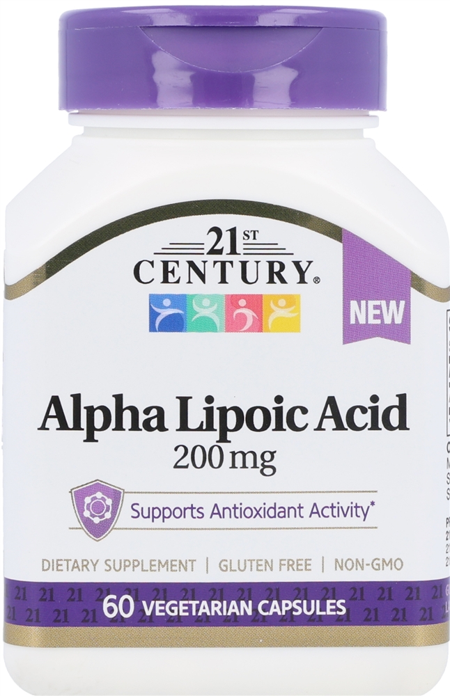 21st Century Alpha Lipoic Acid 200 mg Capsules – Image 5
