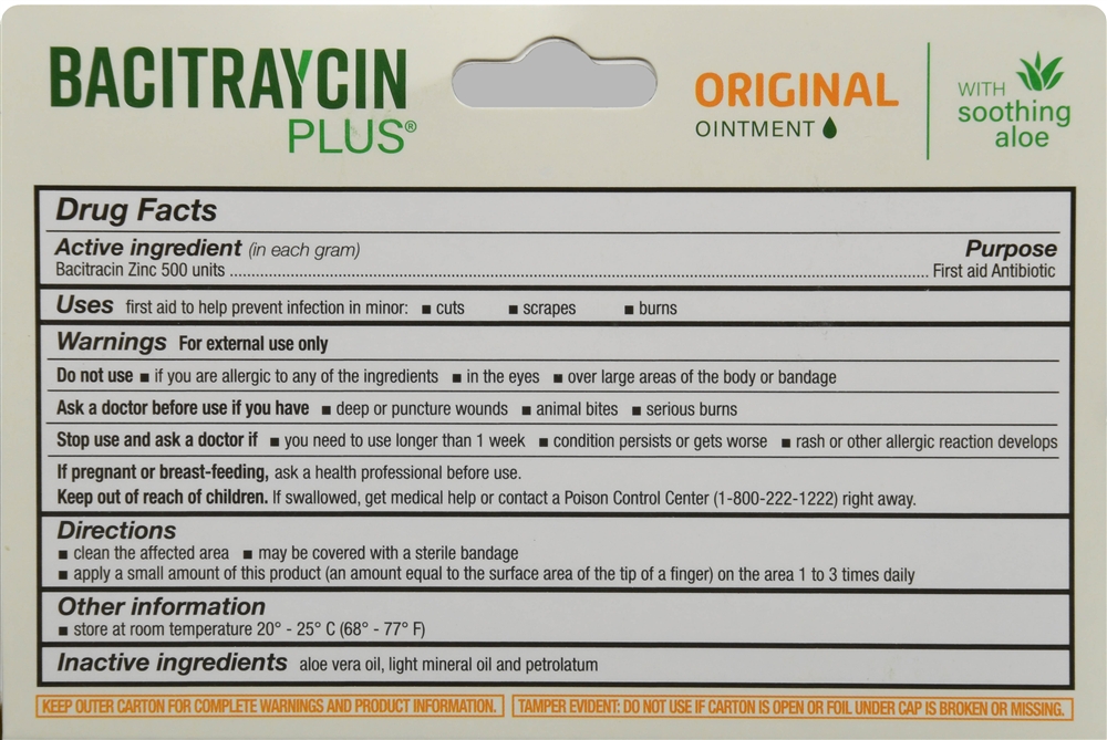 Bacitraycin Plus First Aid Antibiotic Ointment Original – Image 5