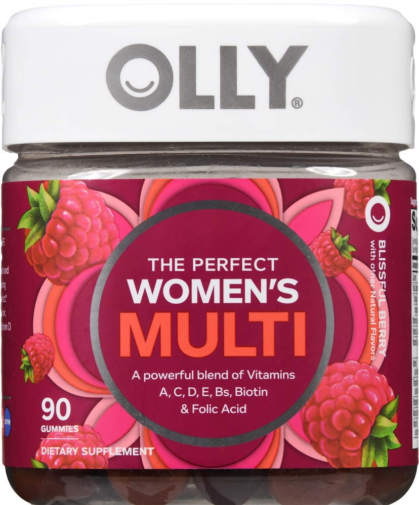 OLLY The Perfect Women's Multi Gummies Blissful Berry – Image 4
