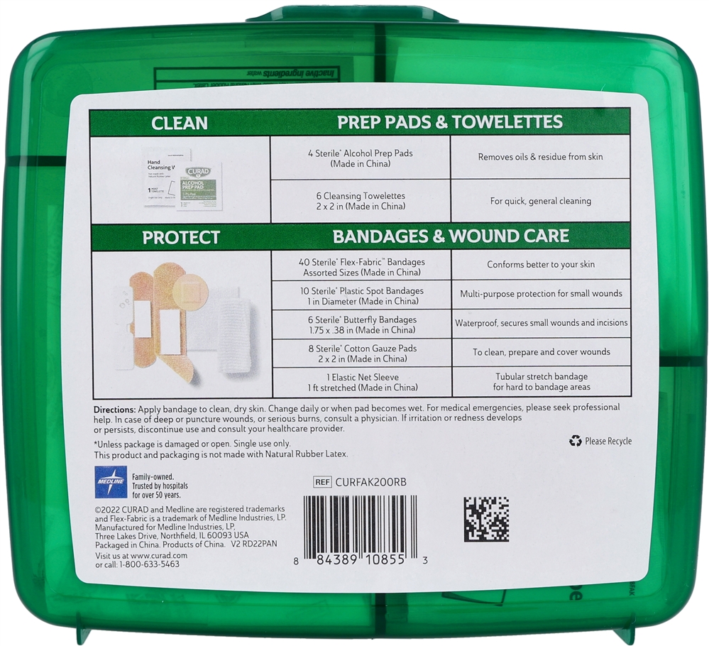Curad Compact First Aid Kit – Image 2