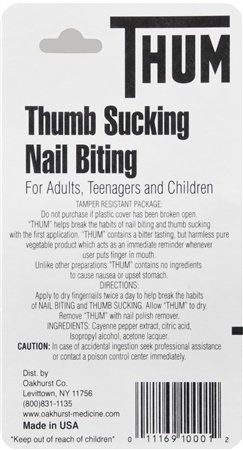 Thum Thumb Sucking and Nail Biting Liquid – Image 8