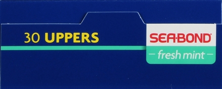 SEA-BOND Denture Adhesive Seals Uppers Fresh Mint #30 – Image 4