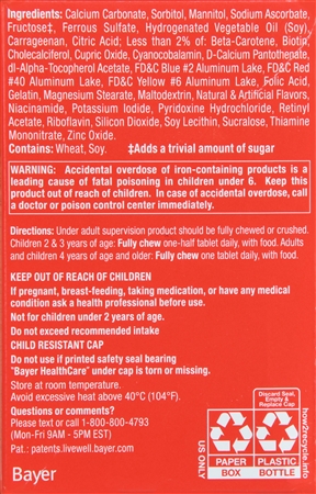 Flintstones Complete Children's Multivitamin Chewable Tablets – Image 12