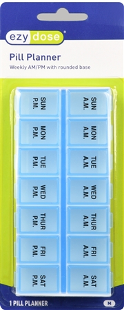 Ezy Dose Pill Planner Weekly AM/PM with Rounded Base Medium – Image 6