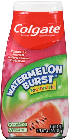 Colgate Anticavity Fluoride Toothpaste Liquid Gel Watermelon Burst – Image 9