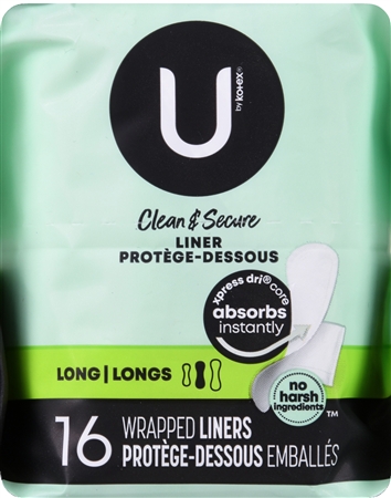 U by Kotex Clean & Secure Liners Long – Image 6