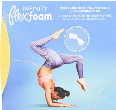 Always Infinity Flexfoam Pads Size 1 Regular Flow With Flexi-Wings Unscented – Image 10