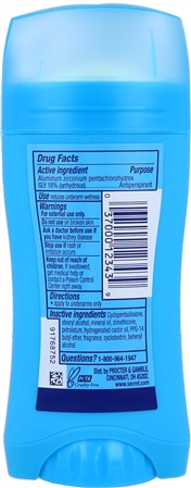 Secret Antiperspirant/Deodorant Invisible Solid Powder Fresh – Image 6