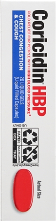 Coricidin HBP Chest Congestion & Cough Liquid Gels – Image 8
