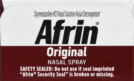 Afrin Original Oxymetazoline HCl Nasal Decongestant Spray – Image 12