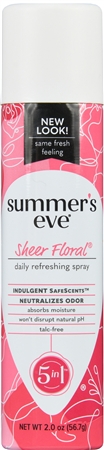 Summer's Eve Daily Refreshing Spray Sheer Floral – Image 4