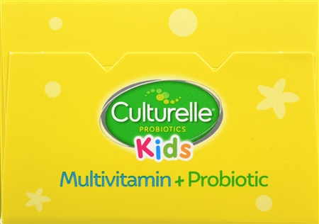 Culturelle Kids Multivitamin + Probiotic Chewable Tablets Natural Fruit Punch – Image 11
