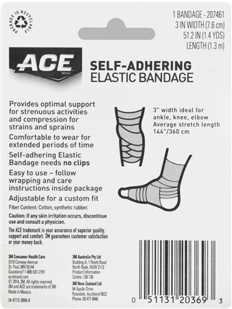 ACE Elastic Bandage Self-Adhering 3 Inch – Image 6
