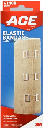 ACE Elastic Bandage with Clips 6 Inch – Image 3