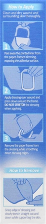 Nexcare Tegaderm Transparent Dressings Waterproof 2.375 x 2.75 In – Image 10