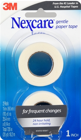 Nexcare Gentle Paper Tape 1 In x 10 Yd – Image 14