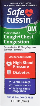 Safetussin DM Cough + Chest Congestion Liquid Non-Drowsy – Image 12