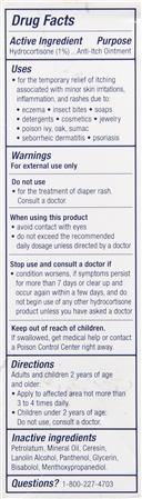 Aquaphor 1% Hydrocortisone Itch Relief Ointment – Image 11