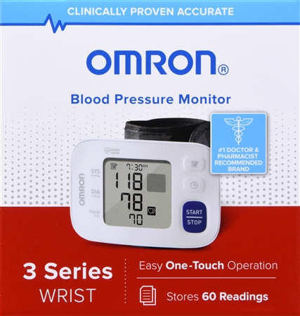OMRON Blood Pressure Monitor 3 Series Wrist – Image 13