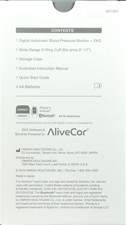 OMRON Complete Blood Pressure Monitor + EKG – Image 12