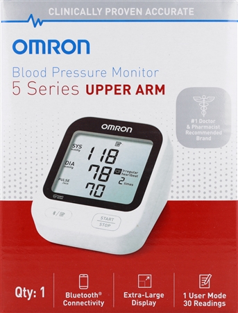 OMRON Blood Pressure Monitor  5 Series Upper Arm – Image 11