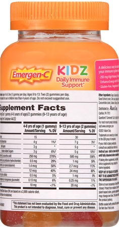 Emergen-C Kidz Daily Immune Support Gummies Fruit Fiesta – Image 12