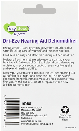 Ezy Dose Self-Care Dri-Eze Hearing Aid Dehumidifier – Image 12