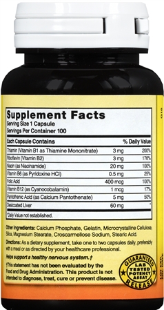 Nature's Blend B Complex Capsules – Image 14