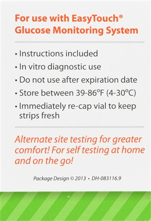 Easy Touch Glucose Test Strips – Image 10