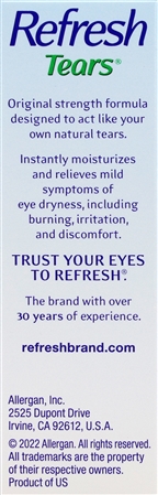 Refresh Tears Lubricant Eye Drops – Image 8