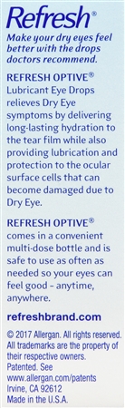 Refresh Optive Lubricant Eye Drops – Image 10