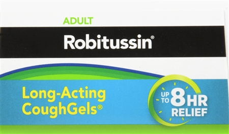 Robitussin Adult Dextromethorphan HBr Cough Suppressant Long-Acting CoughGels – Image 11