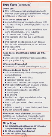Motrin Children's Ibuprofen 100 mg Oral Suspension Bubble Gum – Image 11