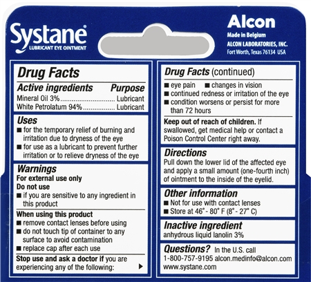 Systane Nighttime Severe Dry Eye Relief Lubricant Eye Ointment – Image 14