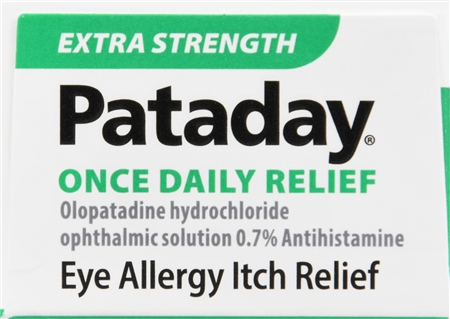 Pataday Olopatadine Hydrochloride Ophthalmic 0.7% Eye Allergy Itch Relief Solution Once Daily Extra Strength – Image 13
