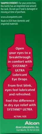 Systane Ultra Lubricant Eye Drops – Image 8