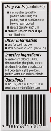 Pataday Olopatadine Hydrochloride Ophthalmic 0.2% Eye Allergy Itch Relief Solution Once Daily Original Prescription Strength – Image 7