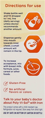 Enfamil Poly-Vi-Sol Multivitamin With Iron Drops – Image 9
