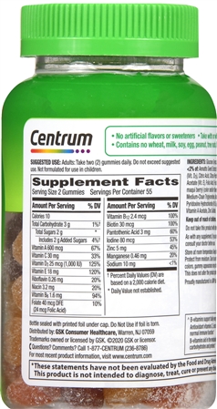 Centrum Adults MultiGummies Assorted Natural Fruit – Image 12