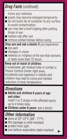 Bausch + Lomb Opcon-A Antihistamine and Redness Reliever Eye Drops – Image 11
