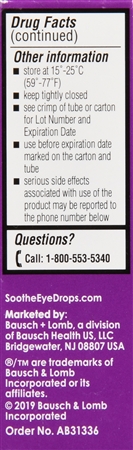 Bausch + Lomb Soothe Nighttime Lubricant Eye Ointment Preservative Free – Image 7