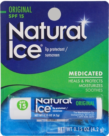 Mentholatum Natural Ice Medicated Lip Balm SPF 15 Original – Image 14