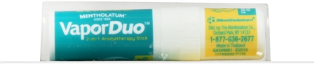 Mentholatum Vapor Duo Vapor Inhaler/Essential Oil Rub – Image 11