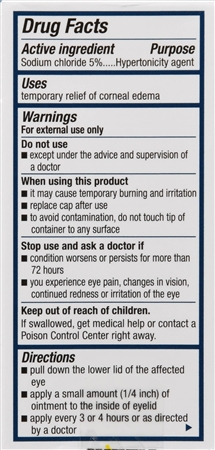 Bausch + Lomb Muro 128 Sodium Chloride 5% Hypertonicity Ophthalmic Ointment – Image 12