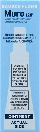 Bausch + Lomb Muro 128 Sodium Chloride 5% Hypertonicity Ophthalmic Ointment – Image 7