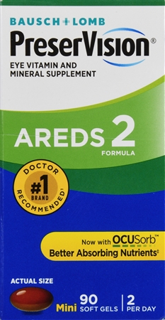 Bausch + Lomb PreserVision AREDS 2 Formula Mini Soft Gels – Image 7