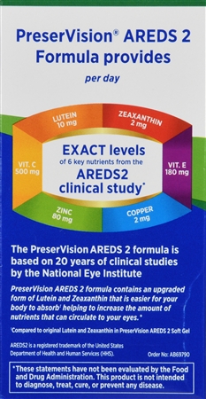 Bausch + Lomb PreserVision AREDS 2 Formula Mini Soft Gels – Image 11