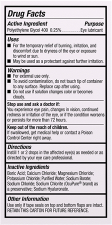 Bausch + Lomb Blink Tears Lubricating Eye Drops Mild-Moderate Dry Eye – Image 10